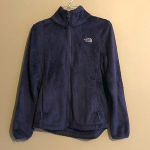 the north face women’s Osito fuzzy jacket Blue M